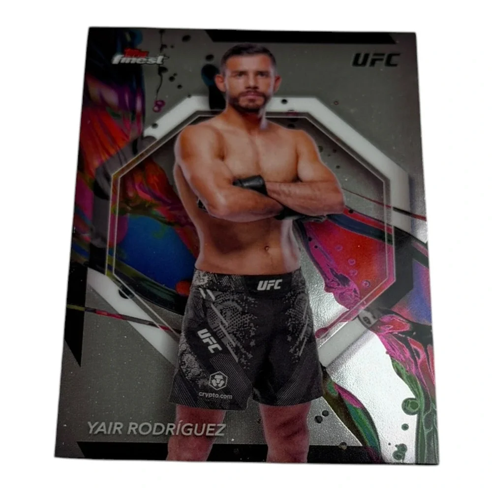 2024 Topps Finest UFC Yair Rodriguez Common Base Card 71 Featherweight MMA